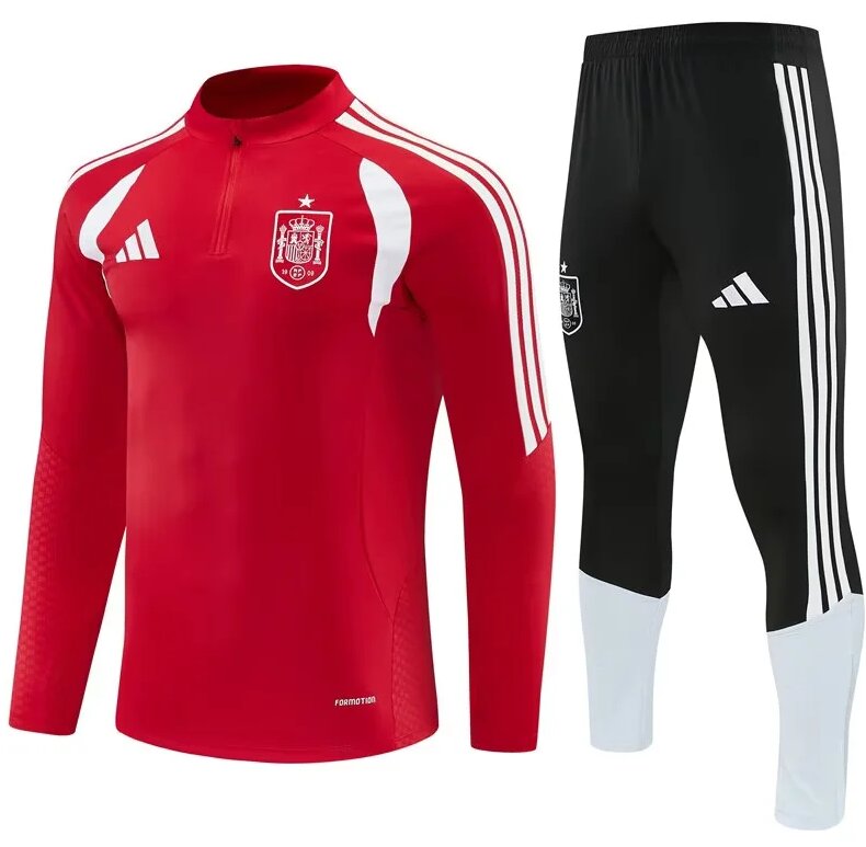 AAA Quality Spain 26/27 Tracksuit - Red/White